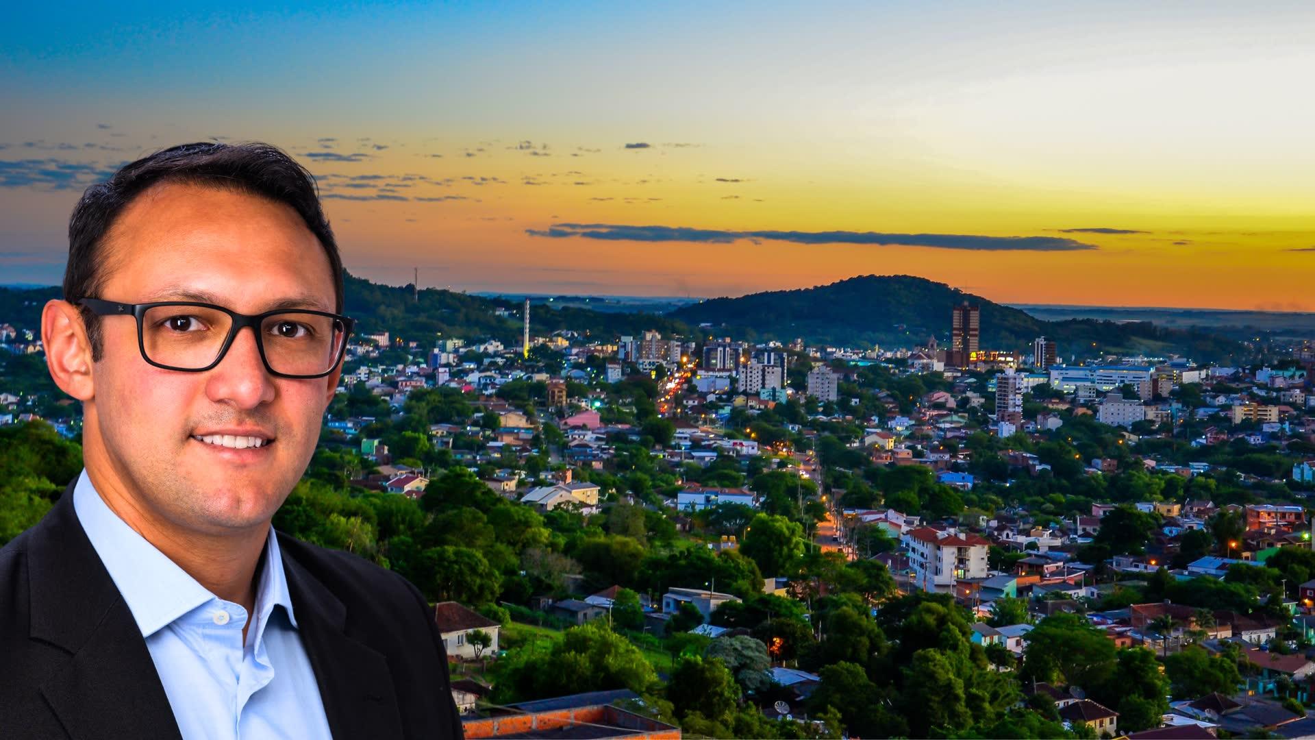 Givago em área verde de Santa Maria