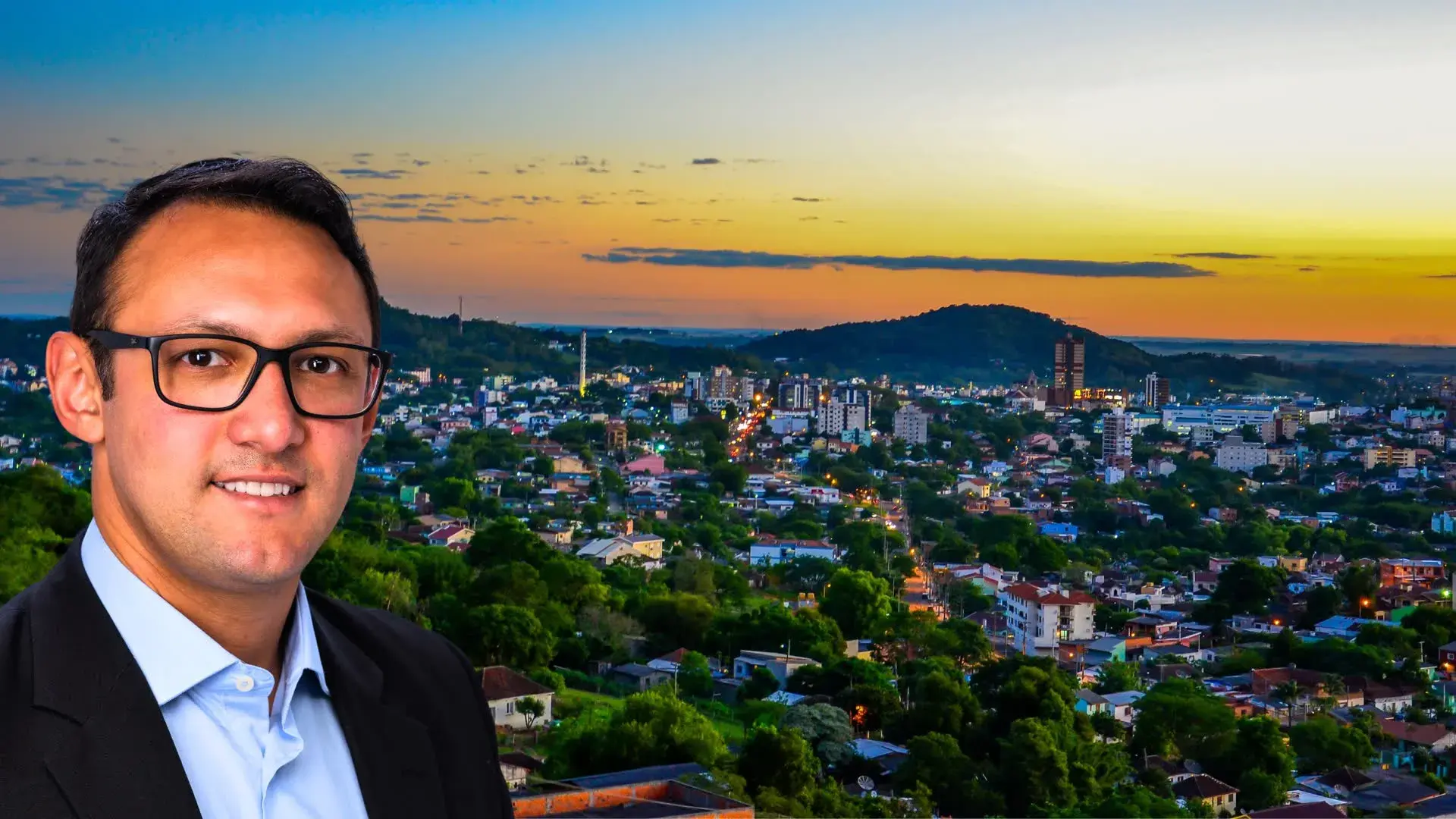 Givago em área verde de Santa Maria